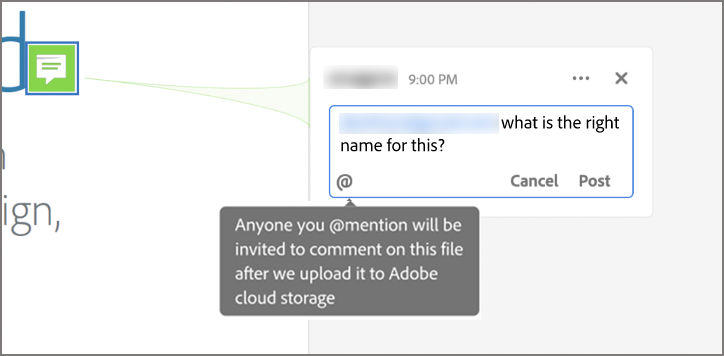 Prompt for non-shared files or local files