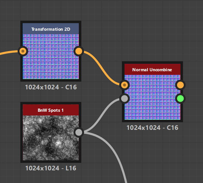 Normal uncombine: Example 6