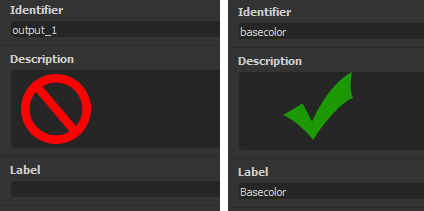 Identifier and label