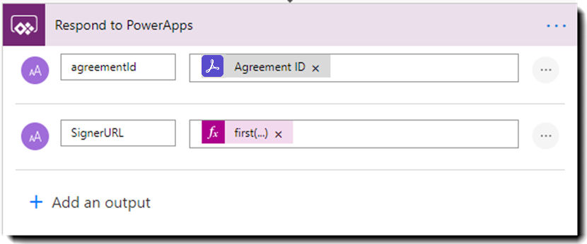 4. Respond to PowerApps