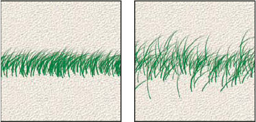 Photoshop brush scattering