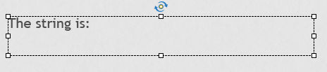 Displaying value of variable