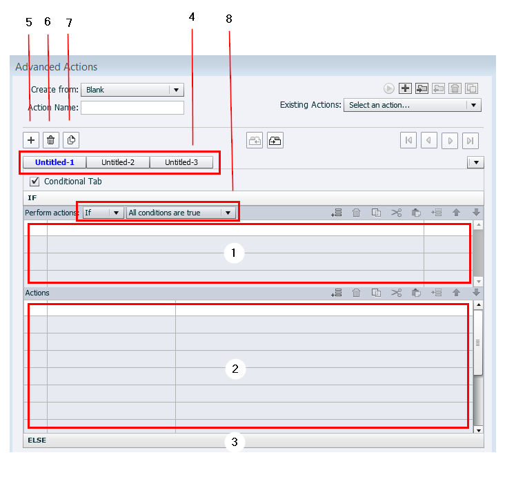 Advanced Action components