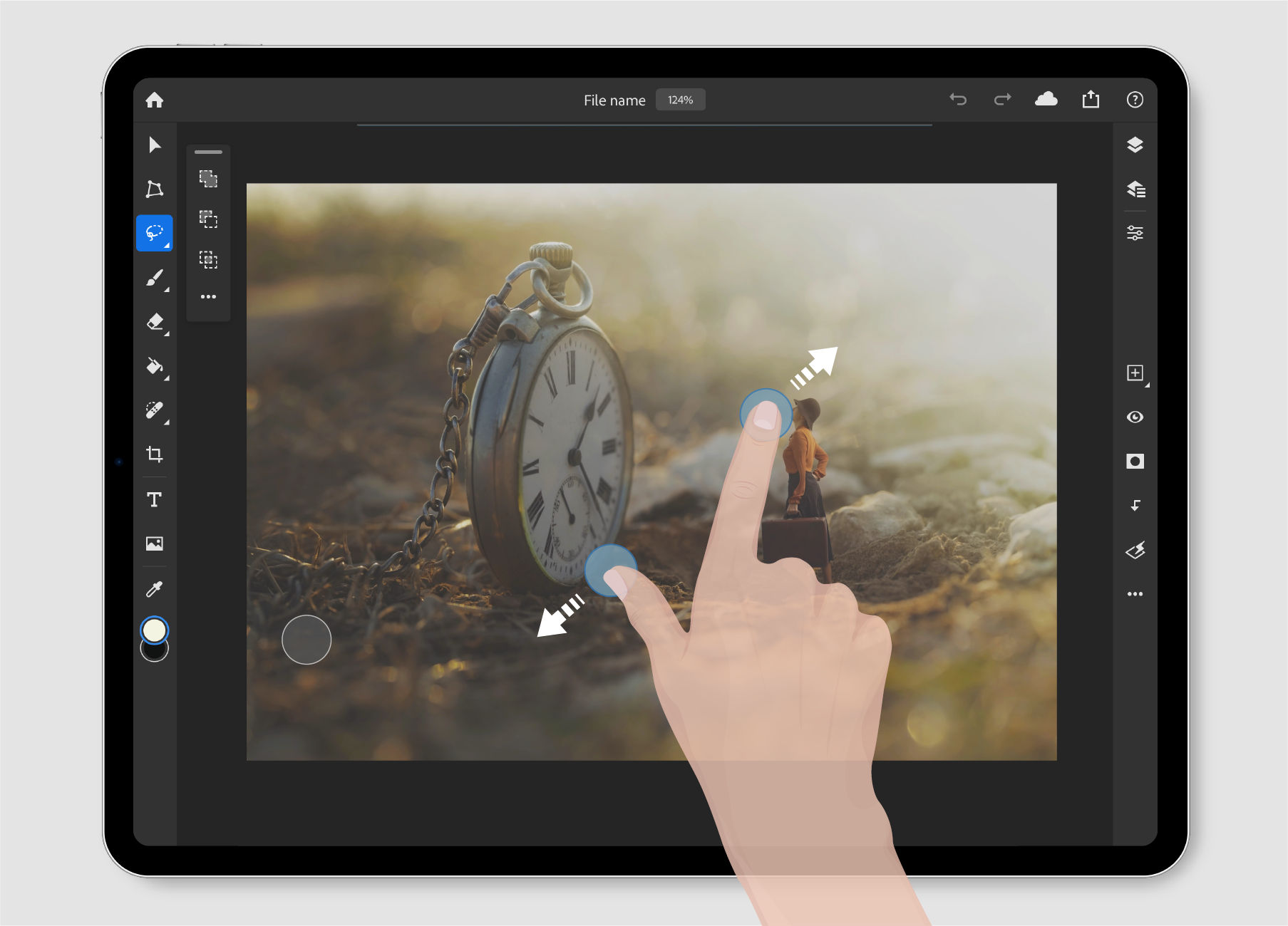 pinch finger gestures