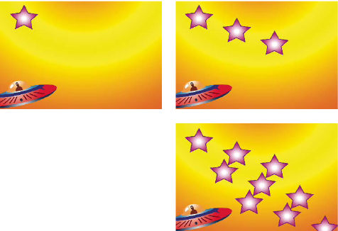 Replicating shapes with the Repeater operation