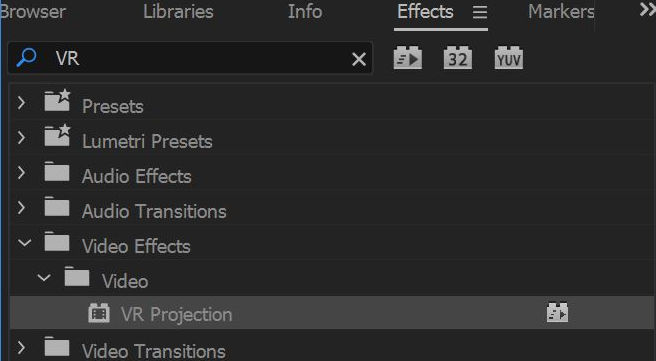 Reorientación de la esfera de vídeo