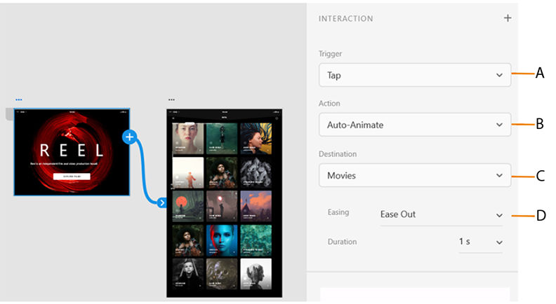 Auto-animate workflow