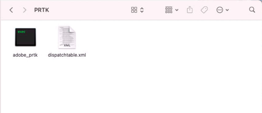 PRTK tool on macOS
