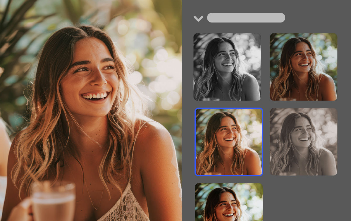 A cartoon of a seal with sunglasses on a plate