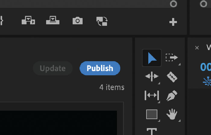 Publish changes in Team Projects