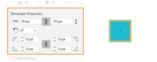 Live shape properties | Rectangle and Rounded Rectangle