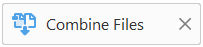 Combine files shortcut