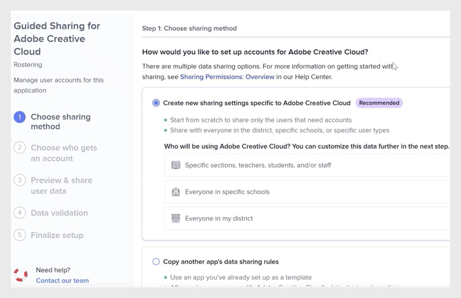 Request Adobe Apps in ClassLink or Clever 
