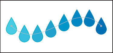 Opción Alinear con la página aplicada a una fusión