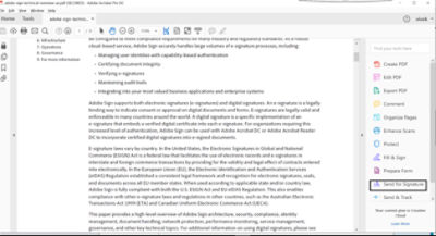 Send Documents For Signature Using Adobe Acrobat | Adobe Sign