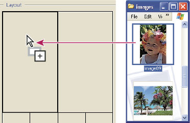 Photoshop Drag an image onto placeholder