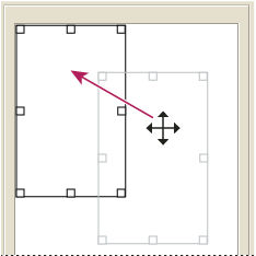Photoshop Drag placeholder to new location