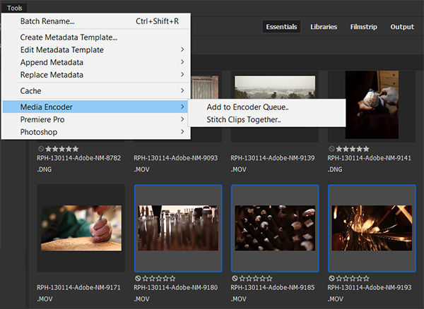 Adobe Media Encoder'da Kodlama