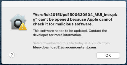 A sample notarization prompt