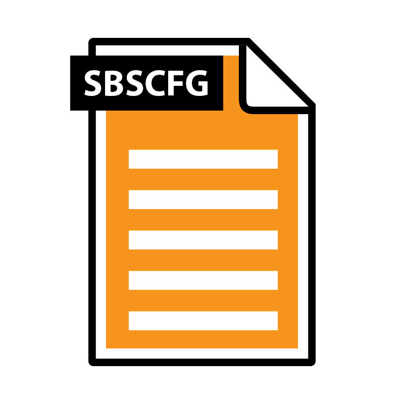 SBSCFG file icon