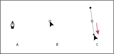 Photoshop Drawing the first point in a curve pen tool