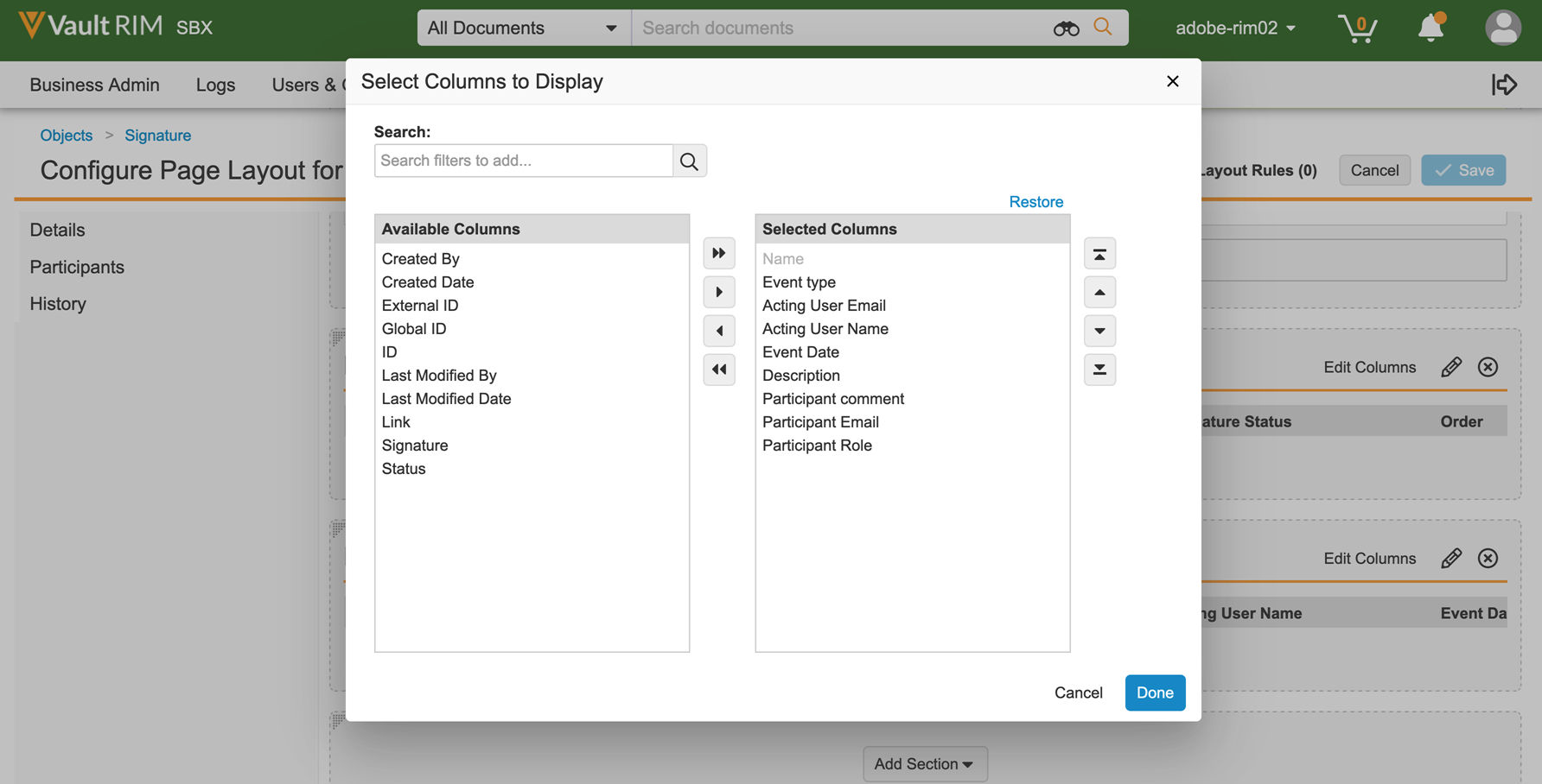 select-columns-to-display