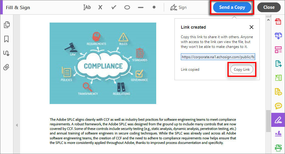 Send a copy of the filled and signed form