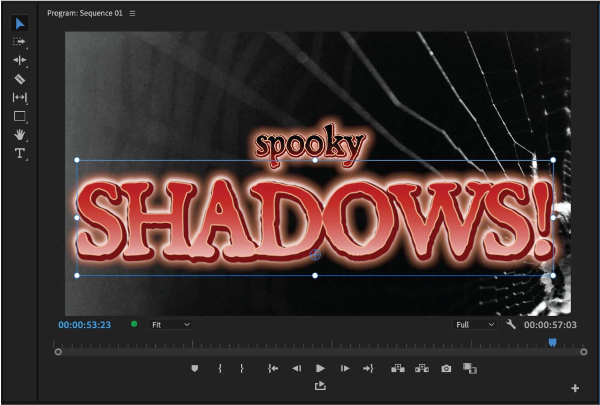 Text with multiple shadows