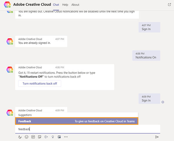 Share your feedback with us