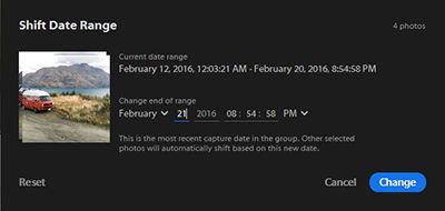 编辑日期和时间