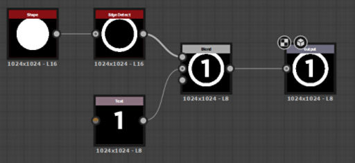 Simple shape in Substance graph