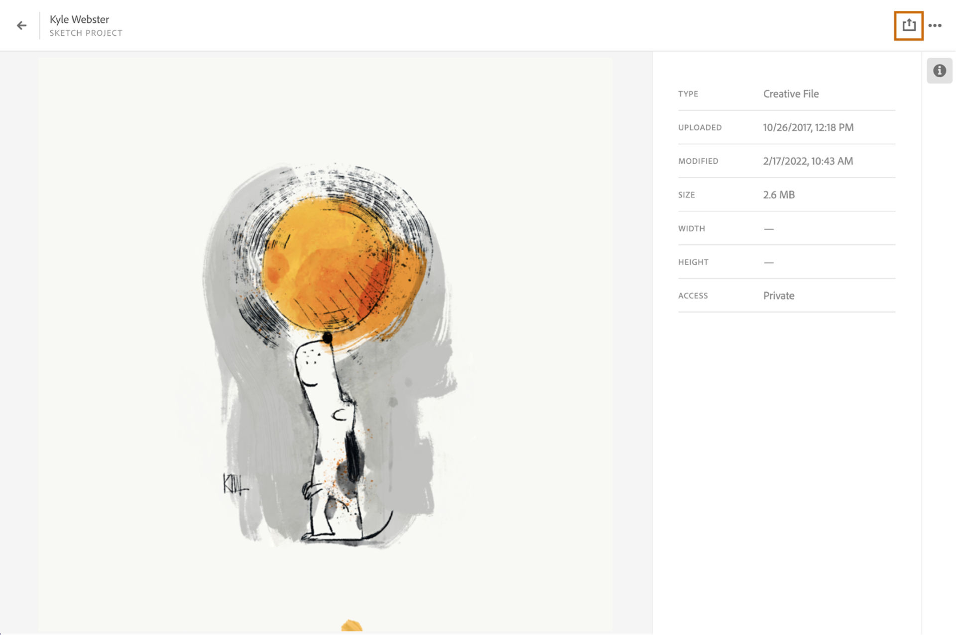 Je illustraties downloaden van Creative Cloud