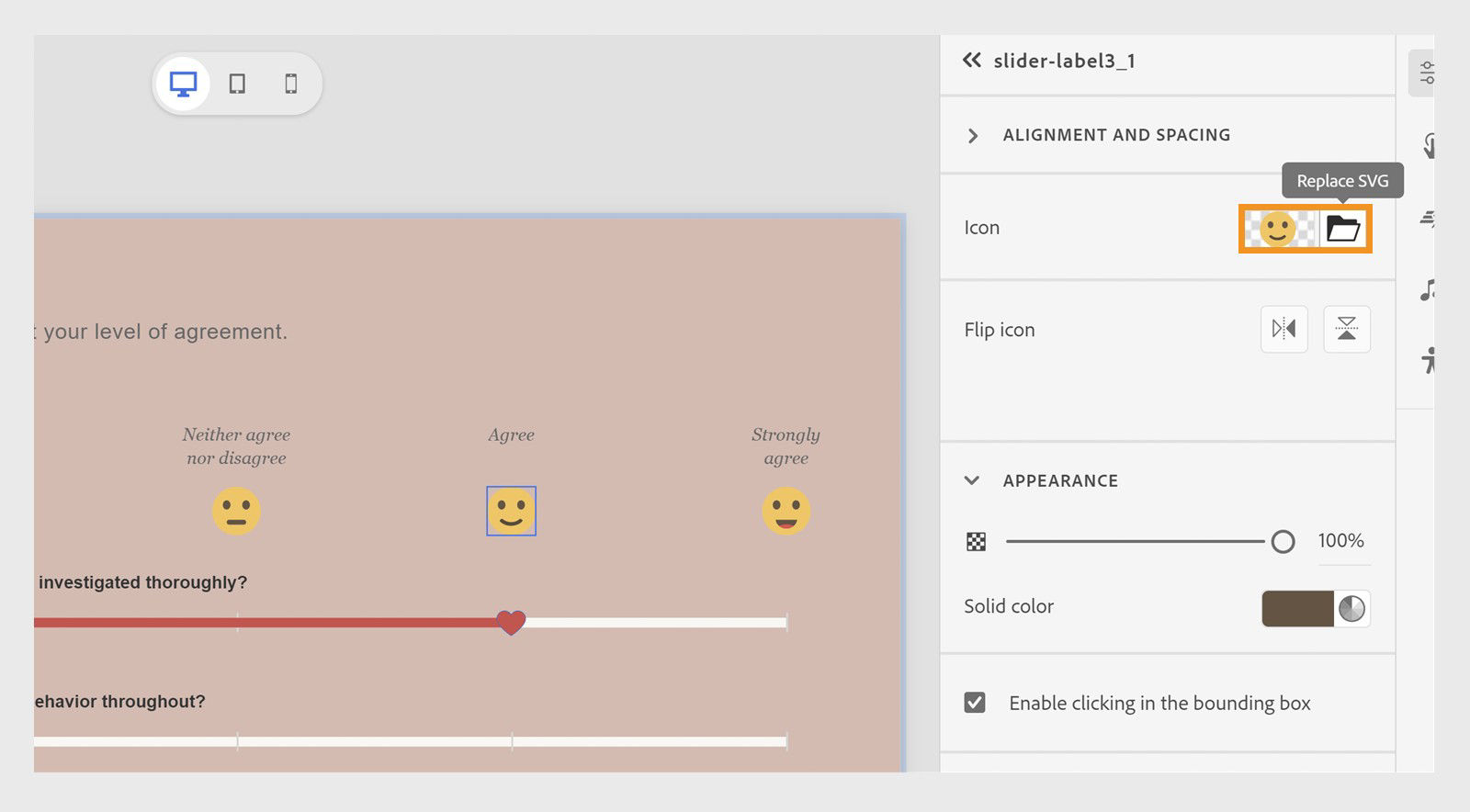 Change SVG file for icon in the slider