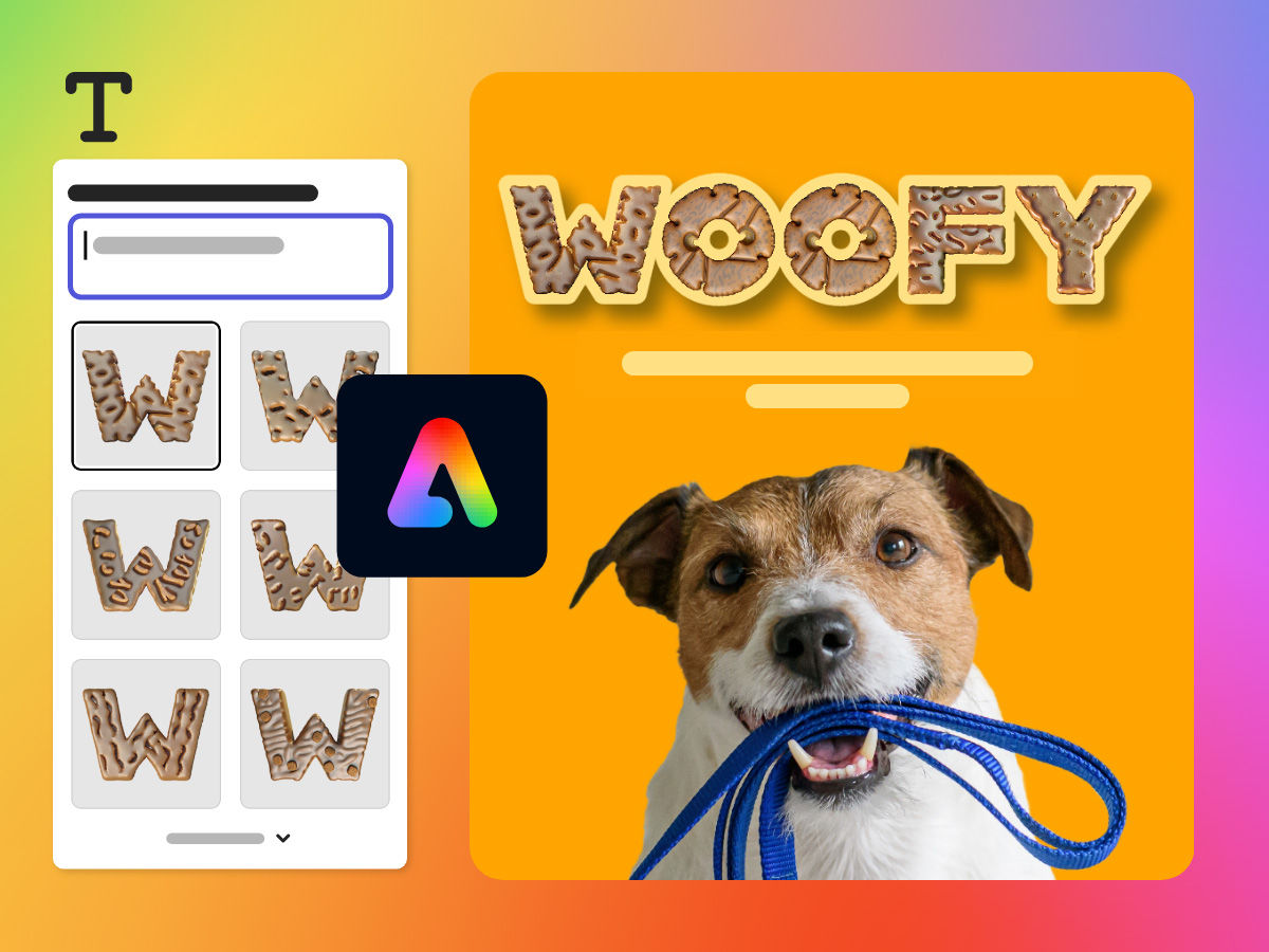 Example of how generative credits are consumed using generative AI features in Adobe Express.
