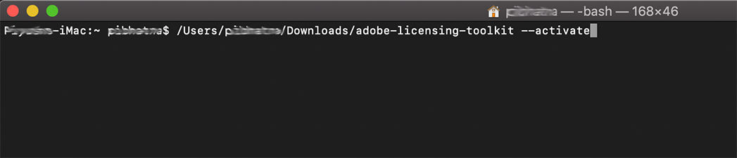 Using the Shared Device Licensing toolkit on macOS