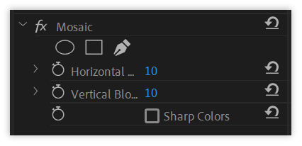 Ellipse, rectangle, pen tool