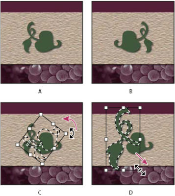 Трансформирование изображения в Photoshop