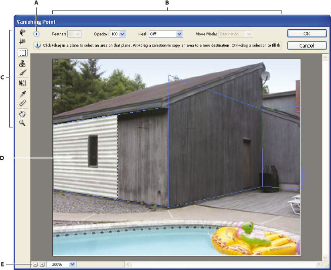 Photoshop Perspectiefpunt