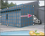 Photoshop Een vlak afscheuren