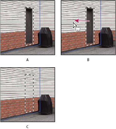 Photoshop Een selectie verslepen