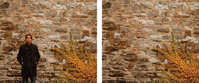 Photoshop Content aware fill