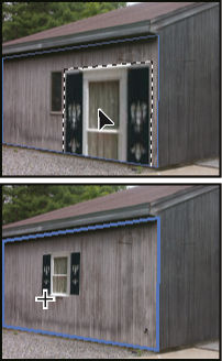 Photoshop Geplakt item in perspectiefpunt