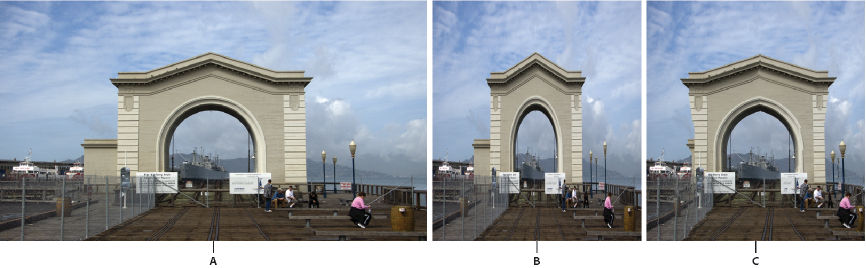 Photoshop resize image and protect content