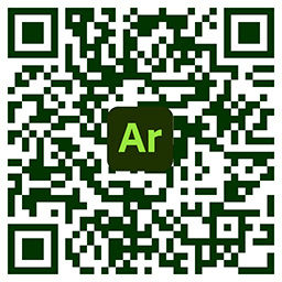 QR code pointing to https://adobeaero.app.link/ciLUBi3Qcpb