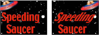 Use selectors to animate specific words