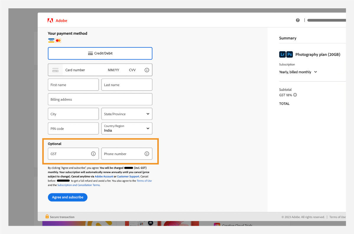 Update your tax identification number