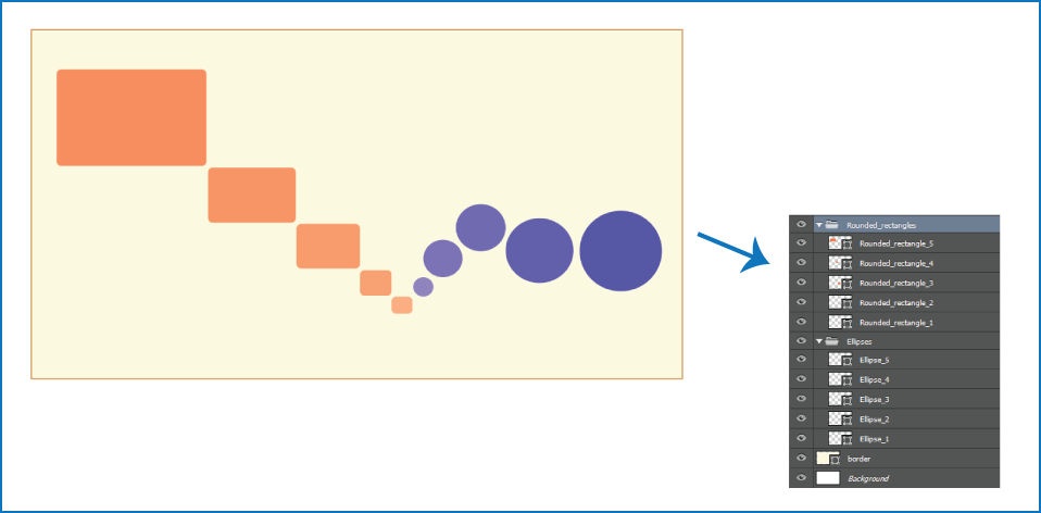 Generare le risorse di immagini in Photoshop