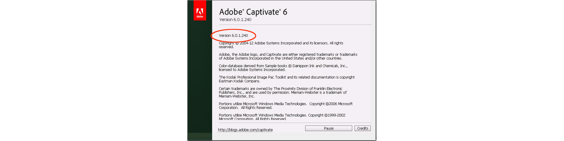 Updated Adobe Captivate