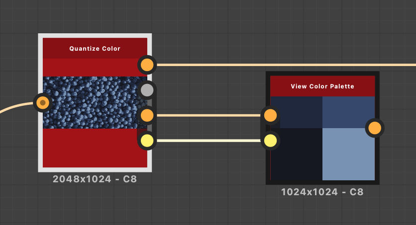 View color palette: Example 3