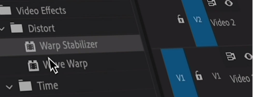 Faster warp stabilizer